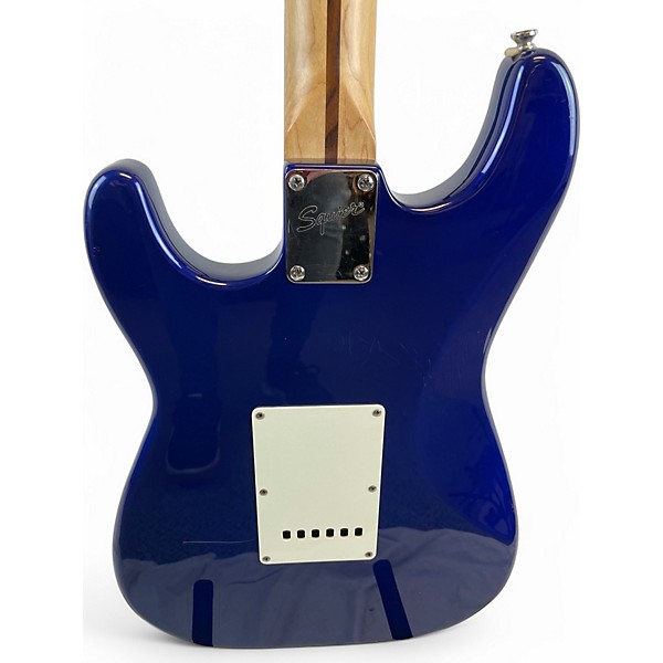 Used Squier Affinity Stratocaster Blue Solid Body Electric Guitar