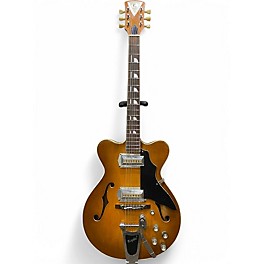 Vintage 1960s Kay 1960's Jazz II 2 Tone Sunburst Hollow Body Electric Guitar