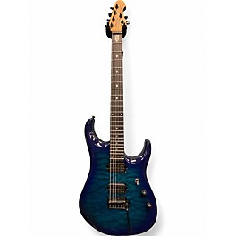 Used Sterling by Music Man JP150 DiMarzio Cerulean Paradise Solid Body Electric Guitar