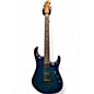 Used Sterling by Music Man JP150 DiMarzio Cerulean Paradise Solid Body Electric Guitar thumbnail
