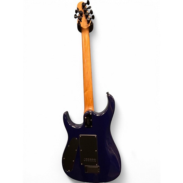 Used Sterling by Music Man JP150 DiMarzio Cerulean Paradise Solid Body Electric Guitar