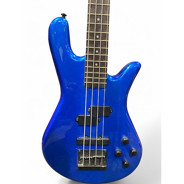 Used Spector Performer 4 BLUE METALLIC Electric Bass Guitar