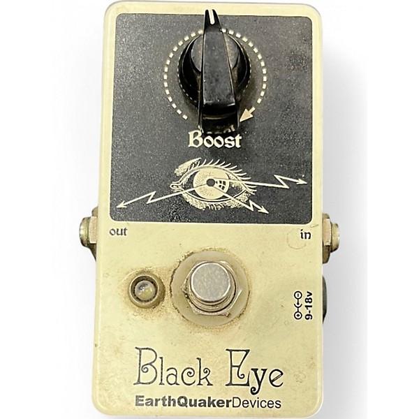 Used EarthQuaker Devices Black Eye Clean Boost Effect Pedal