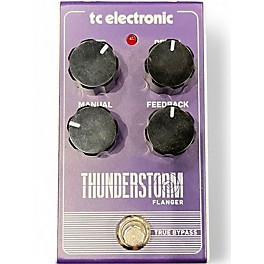 Used TC Electronic Thunderstorm Flanger Effect Pedal