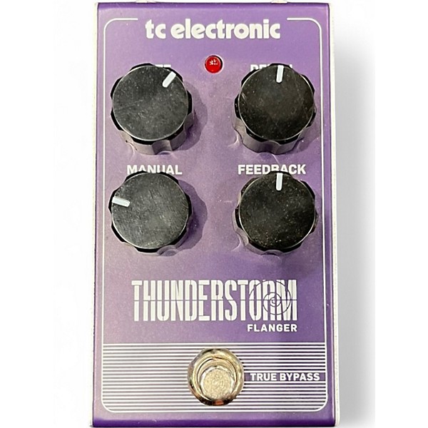 Used TC Electronic Thunderstorm Flanger Effect Pedal