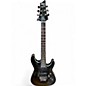 Used Schecter Guitar Research DIAMOND 6 FR Black Solid Body Electric Guitar thumbnail