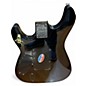 Used Schecter Guitar Research DIAMOND 6 FR Black Solid Body Electric Guitar