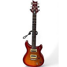 Used PRS SE Custom 22 Cherry Sunburst Solid Body Electric Guitar