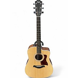 Used Taylor 210CE Natural Acoustic Electric Guitar