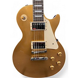 Used Gibson Les Paul Standard 1950S Neck Gold Top Solid Body Electric Guitar