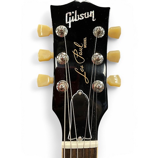 Used Gibson Les Paul Standard 1950S Neck Gold Top Solid Body Electric Guitar