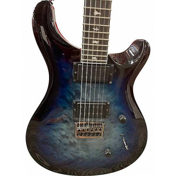 Used PRS SE Mark Holcomb Ocean Blue Burst Solid Body Electric Guitar