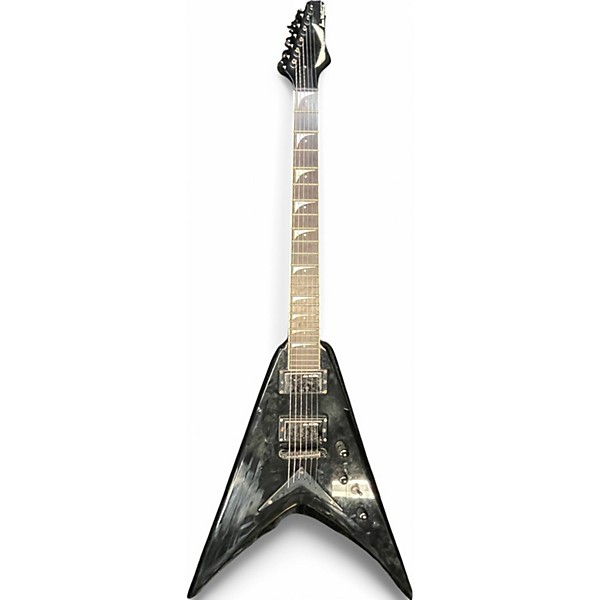 Used Dean Dave Mustaine Signature V Black Solid Body Electric