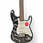 Used Squier TITOS STARDUST STRATOCASTER Black Solid Body Electric Guitar