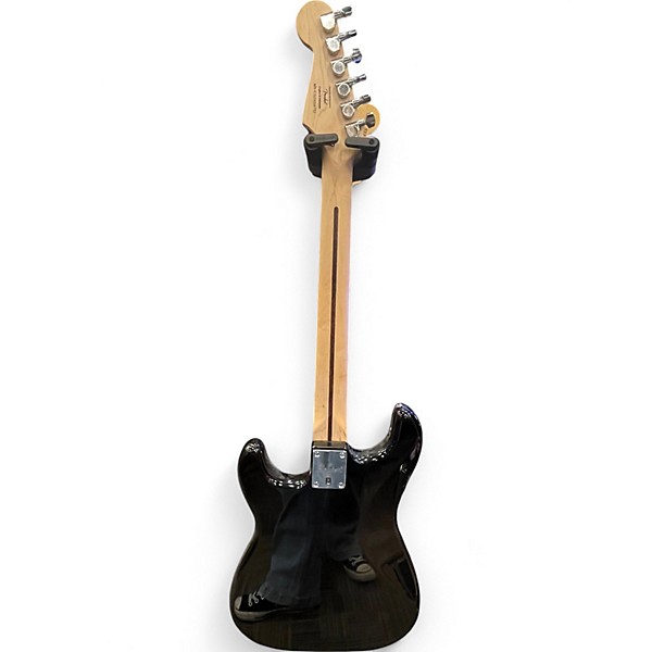 Used Squier TITOS STARDUST STRATOCASTER Black Solid Body Electric Guitar