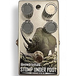 Used Stomp Under Foot Rhinosaur Effect Pedal