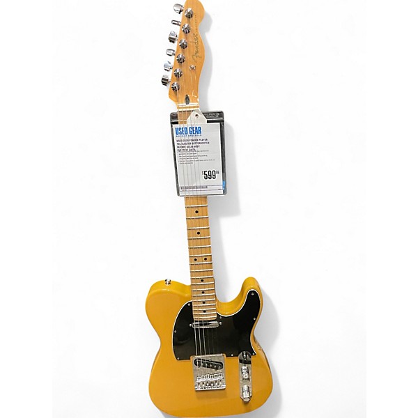 Used 2020 Fender Player Telecaster Butterscotch Blonde Solid Body Electric Guitar