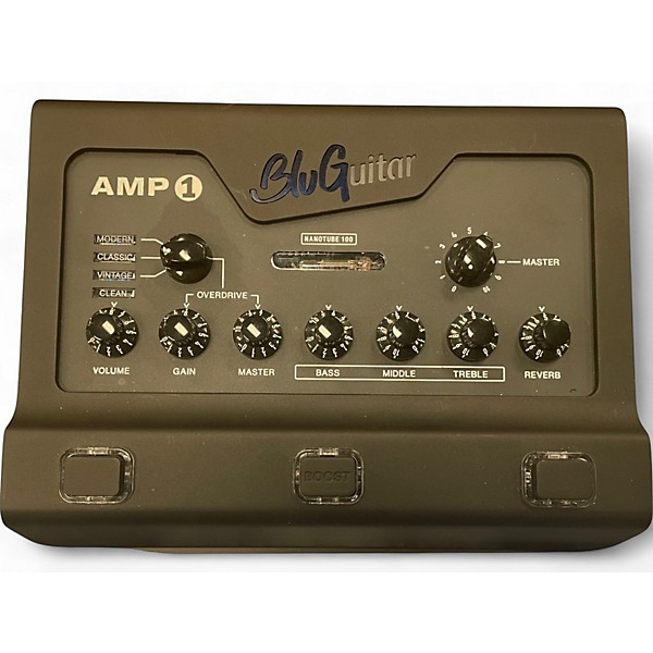 Used BluGuitar AMP1 IRIDIUM EDITION Guitar Preamp,Specials : American Fashion Style Bags On Sale