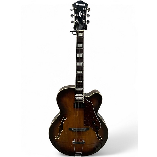 Used Ibanez AF71F Tobacco Burst Hollow Body Electric Guitar,New Products : American Fashion Style Bags On Sale