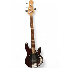 Used Sterling by Music Man sub series stingray Walnut Electric Bass Guitar