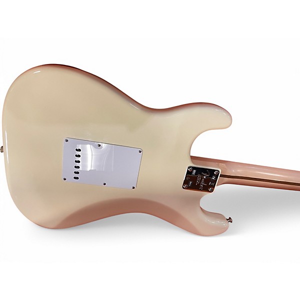 Used Fender Artist Series Eric Clapton Stratocaster Olympic White Solid Body Electric Guitar