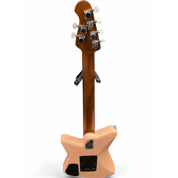 Used Sterling by Music Man Mariposa Pueblo Pink Solid Body Electric Guitar