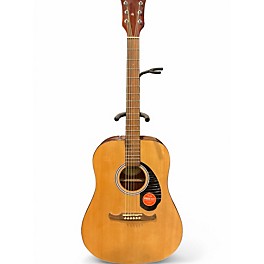 Used Fender fa125 Natural Acoustic Guitar