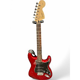 Used Squier Standard Stratocaster Candy Apple Red Solid Body Electric Guitar