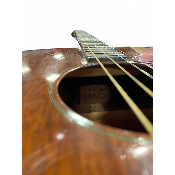 Vintage 1949 Martin 0-17T Natural Acoustic Guitar