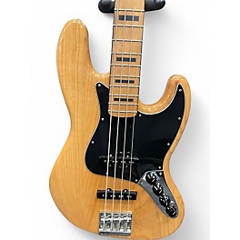 Used 2017 Fender Deluxe Active Jazz Bass Butterscotch Blonde Electric Bass Guitar