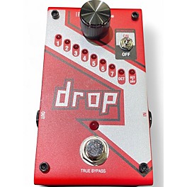 Used DigiTech The Drop Polyphonic Drop Tune Pitch-Shifter Effect Pedal