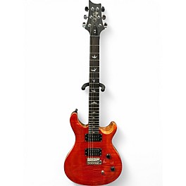 Used PRS SE CE24 Blood Orange Solid Body Electric Guitar