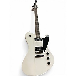 Used Schecter Guitar Research ULTRA MATTE WHITE Solid Body Electric Guitar