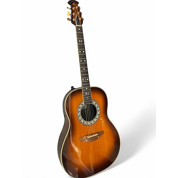 Used Ovation Legend Tobacco Sunburst Acoustic Electric Guitar