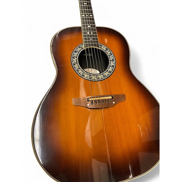 Used Ovation Legend Tobacco Sunburst Acoustic Electric Guitar