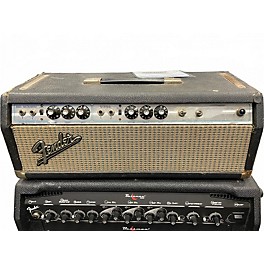 Vintage 1971 Fender Bassman Silver Panel Tube Guitar Amp Head