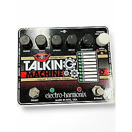 Used Electro-Harmonix Stereo Talking Machine Vocal Formant Filter Effect Pedal