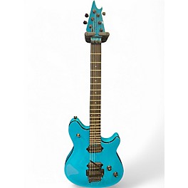 Used EVH Wolfgang Special Teal Solid Body Electric Guitar