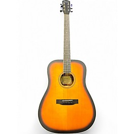 Used Donner DAG-1S 2 Color Sunburst Acoustic Guitar