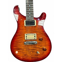 Used PRS SE Custom 24 Cherry Sunburst Solid Body Electric Guitar
