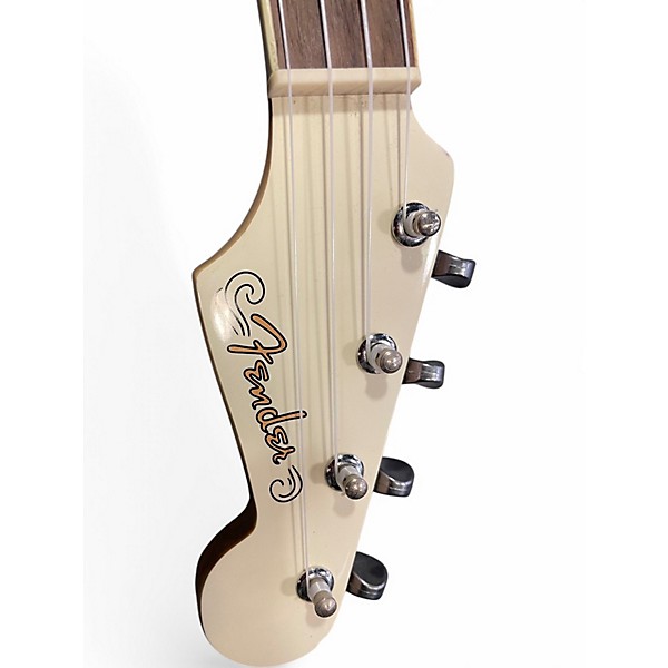 Used Fender fullerton jmz uke olw Olympic White Ukulele