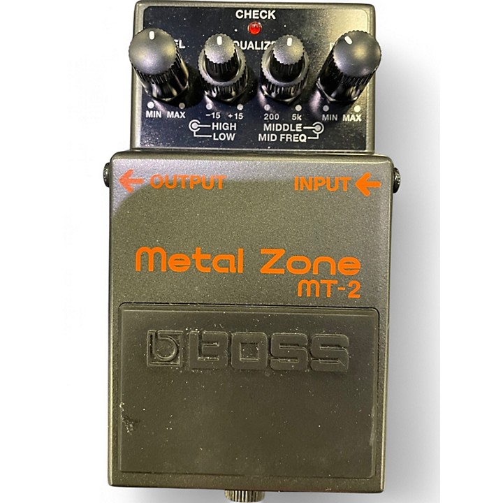 Used BOSS Used BOSS MT2 Metal Zone Distortion Effect Pedal