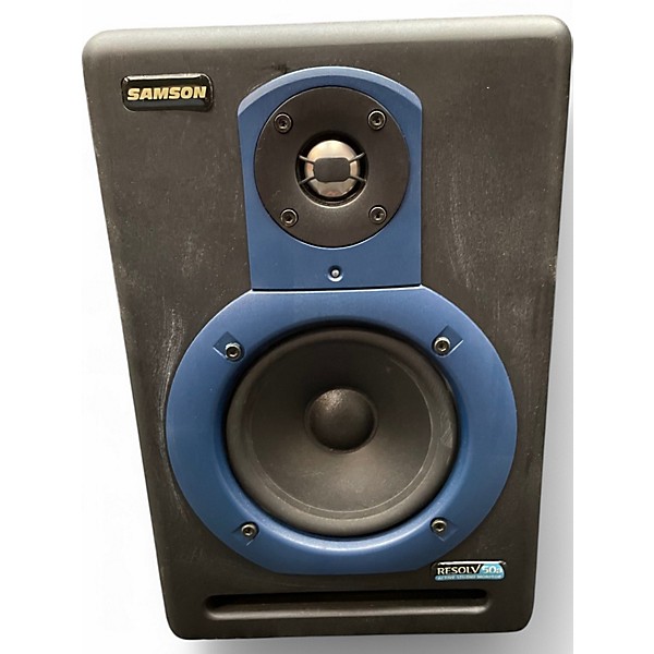 Used Samson Resolv 50a Pair Powered Monitor