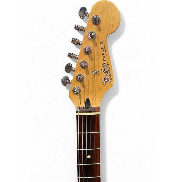 Used Fender Standard Stratocaster Black Solid Body Electric Guitar