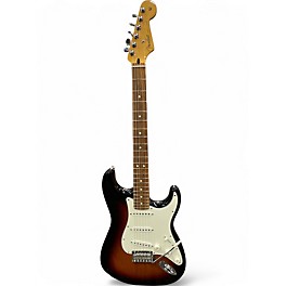 Used Fender Player Stratocaster 3 Color Sunburst Solid Body Electric Guitar