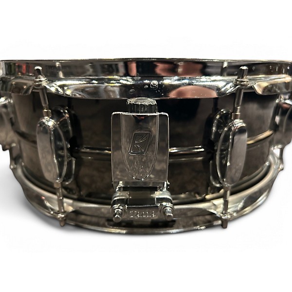 Used TAMA 5.5X14 Rockstar Series Snare Black Nickel Drum