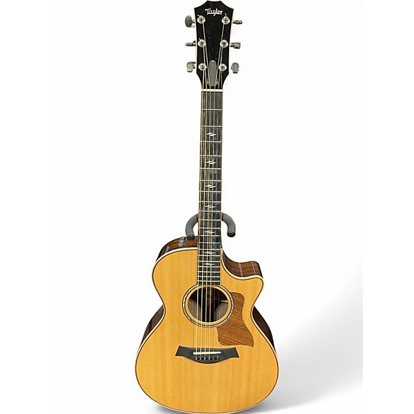 Used Taylor 812CE Natural Acoustic Electric Guitar