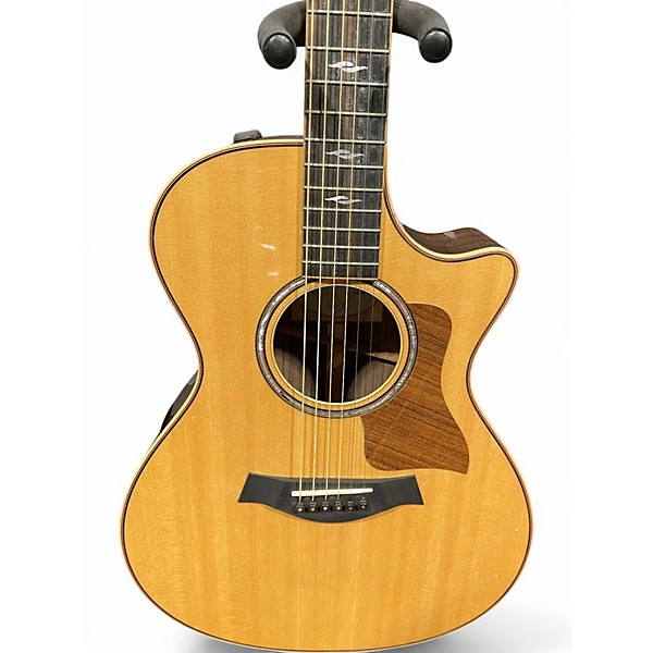 Used Taylor 812CE Natural Acoustic Electric Guitar