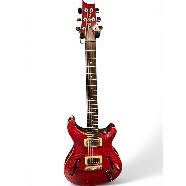 Used PRS McCarty Hollowbody Trans Magenta Hollow Body Electric Guitar