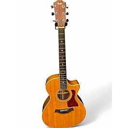 Used Taylor 412CE Natural Acoustic Electric Guitar